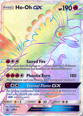 Ho-Oh GX SM80 Full Art Promo - Shining Legends Super Premium Collection